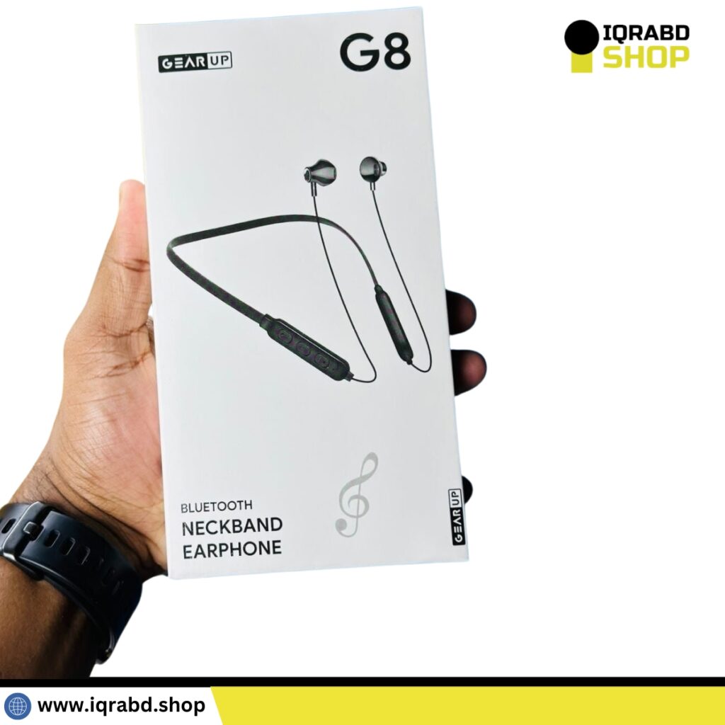 G8 Sports Neckband with Magnetic Headsets in Bangladesh